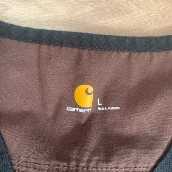 Large Carhartt Scrub Top - Picture 3 of 4